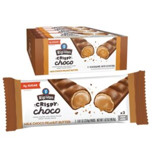 Rip Van Milk Choco Hazelnut Wafer Bars 1.62oz 12ct
